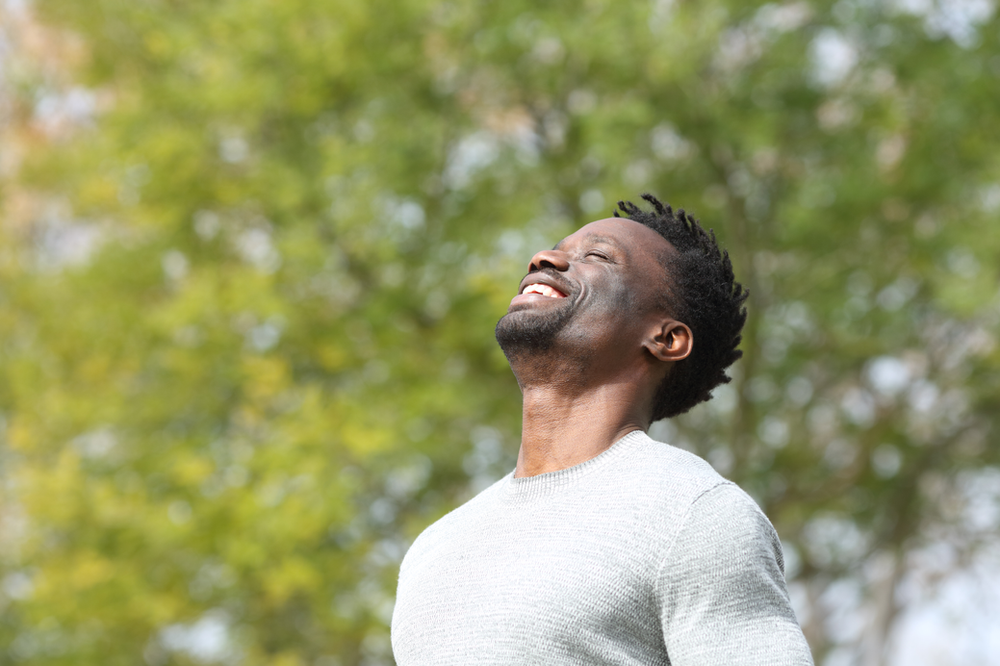 Happy African Male