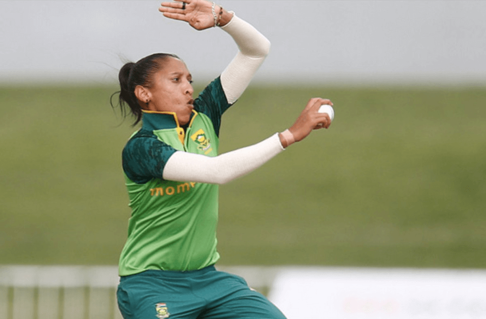 Shabnim Ismail of South Africa